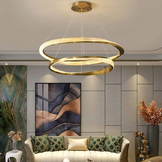 Elegant Crystal Pendant Chandelier