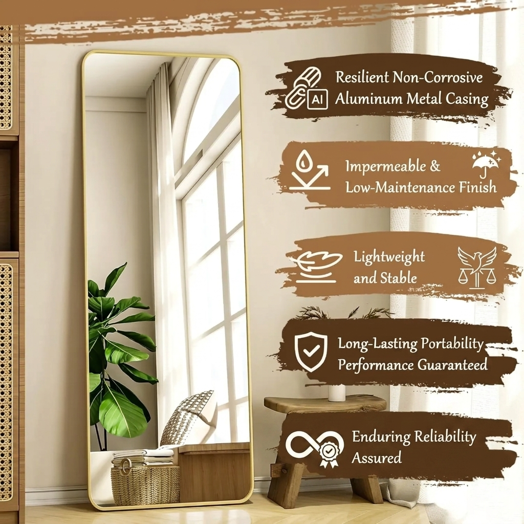 Full Length Mirror with Stand
