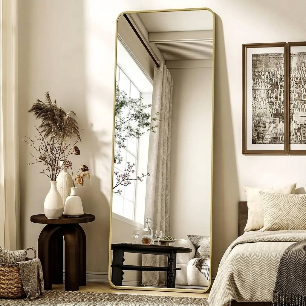 Full Length Mirror with Stand