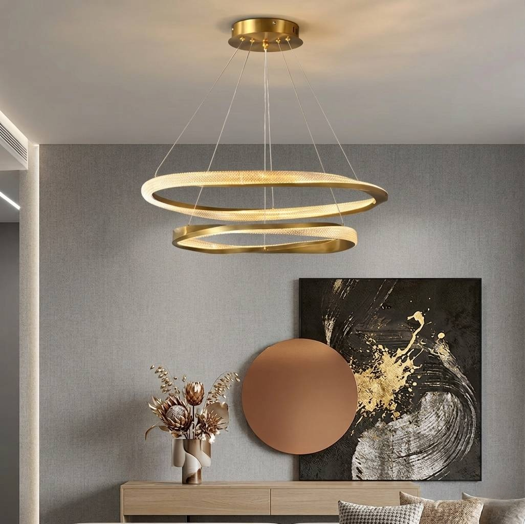 Elegant Crystal Pendant Chandelier