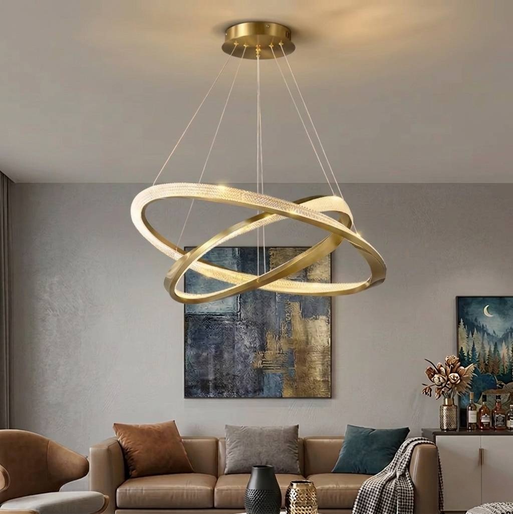 Elegant Crystal Pendant Chandelier