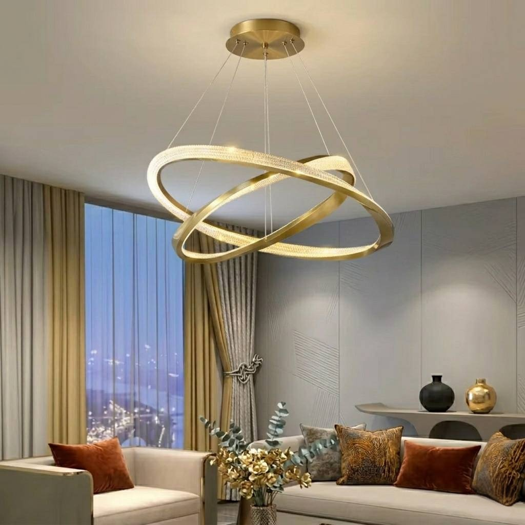 Elegant Crystal Pendant Chandelier