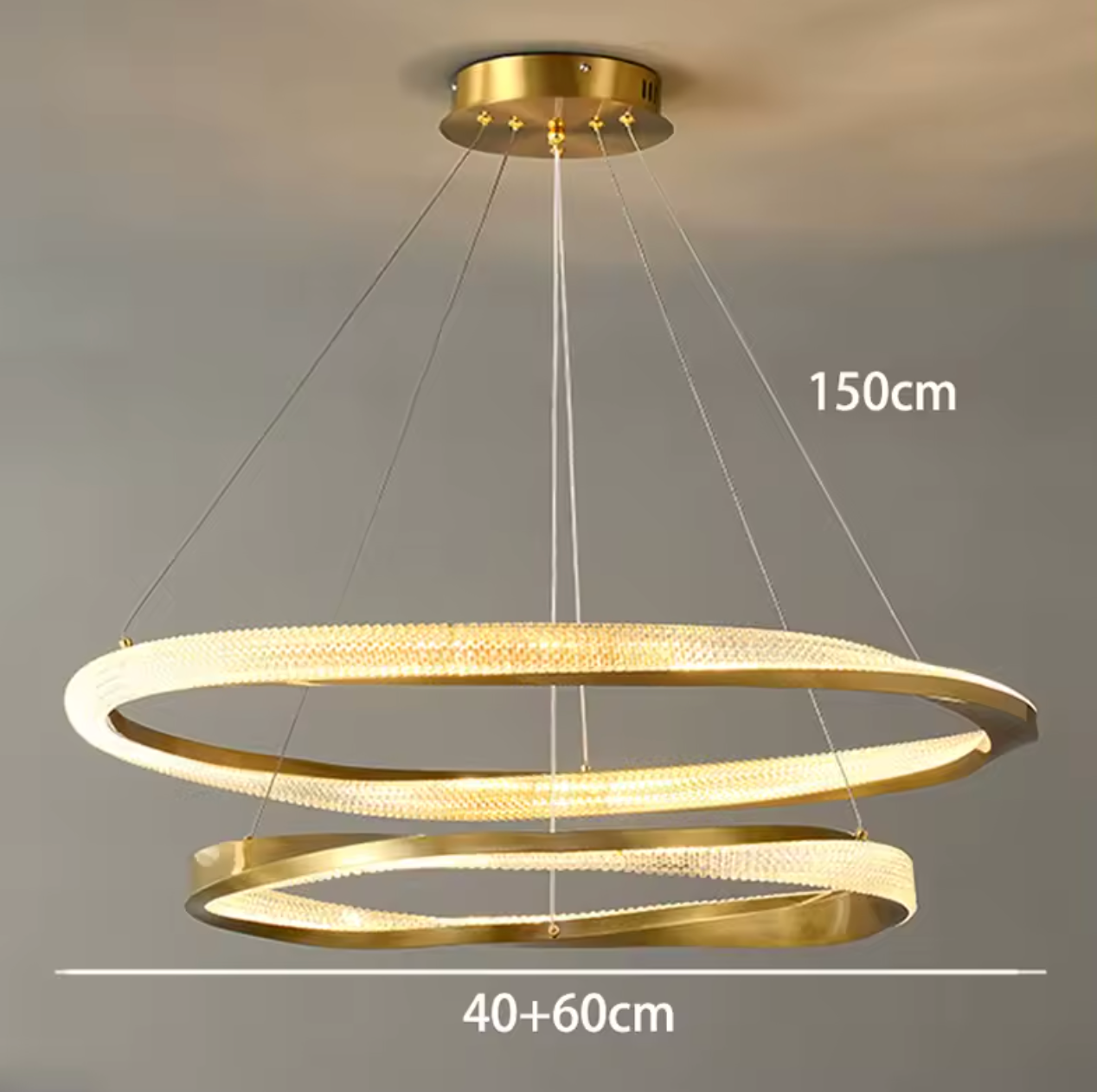 Elegant Crystal Pendant Chandelier